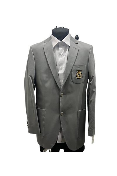 SÜVARİ SLIM FIT BLAZER GABARDINE ΜΟΝΟ ΜΠΟΥΣΤΟ
