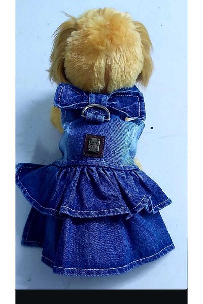 EmpatiPet Empati Jean Dress - for Small Breed Dog