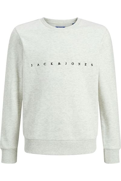 Jack & Jones Bluza JACK &JONES Copenhagen Big JNR - 12246415-Alb