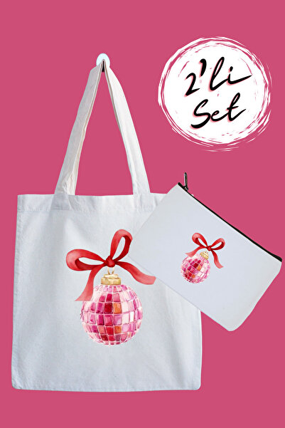 designedfy حقيبة قماش مقاومة للماء على شكل كرة ديسكو وحامل أقلام مجموعة من قط...