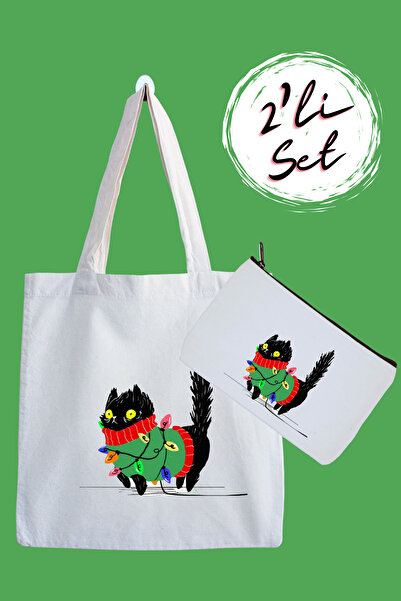 designedfy حقيبة قماش مقاومة للماء وحامل أقلام من كات مجموعة المزايا المكونة ...