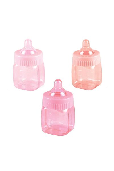 Party Centre Pink Baby Bottle Favor 6pcs
