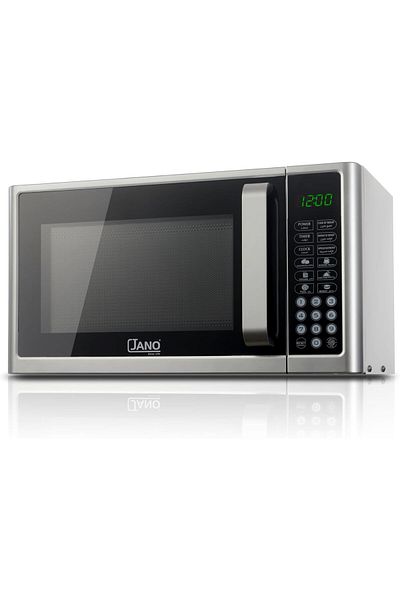 ALSAIF Electric Microwave Oven Digital, Auto Weight Cooking, 99 Minutes Timer With Bell Ring, 900w, Silver