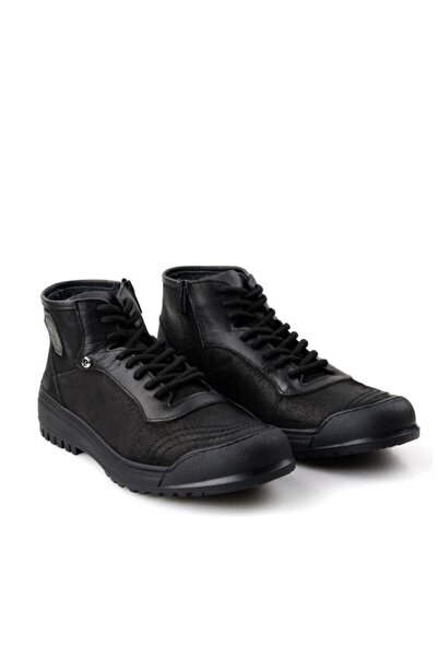 Pierre Cardin 382105 Erkek Kürklü Deri Bot