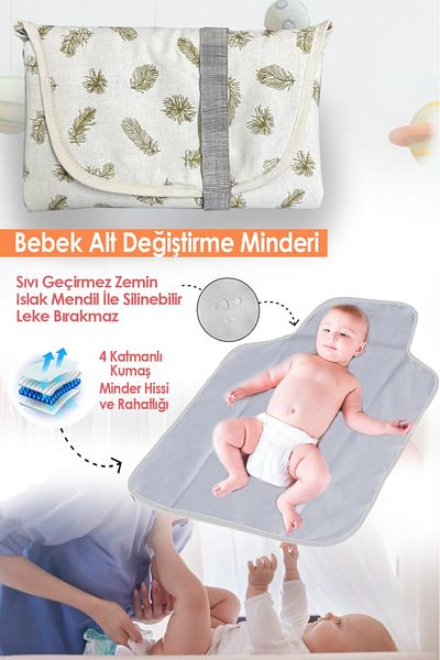 ALİTA TEXTILE Baby Care Cover, Diaper Cover, Baby Diaper Cover, Liquid Proof Fabric, Baby Diaper Changing