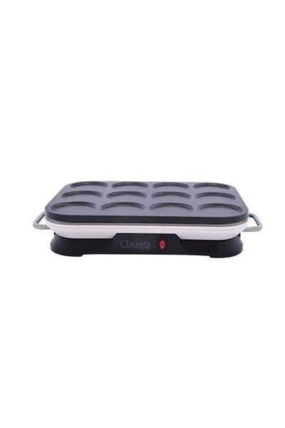 JANO Crepe Maker 12 Holes 1600 Watts, Multi Color - E04406