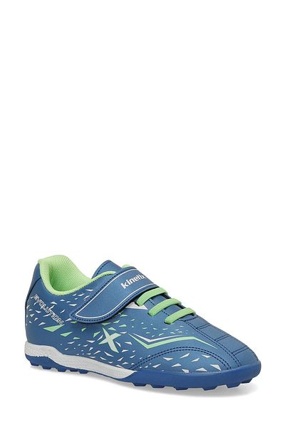 Kinetix Pantofi de câmp Astroturf pentru băieți Evolution TF Saks Neon Green