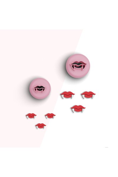 flament aşk Vampire Mini Polymer Clay Cutting Mold,Jewelry Molds, Candy Molds,Ceramic Mold,No:329