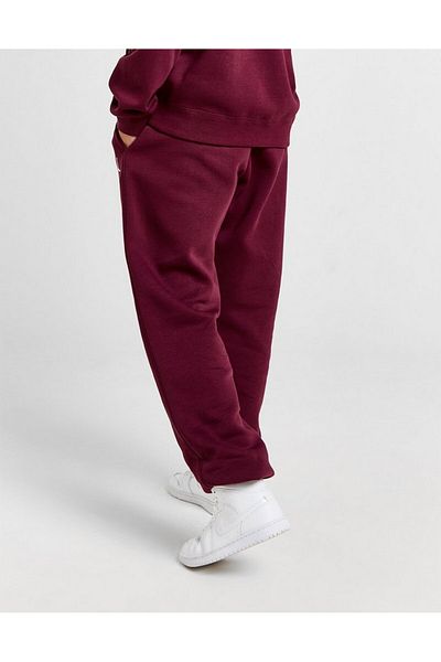 Nike Jordan Brooklyn Fleece Women's Burgundy Sweatpants Ndd Sport