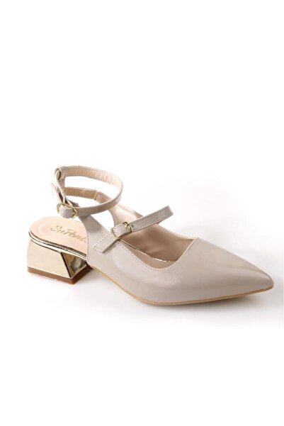 Papuçcity Sprs 02827 - Ženske stiletto cipele sa otvorenim potpeticama i peto...