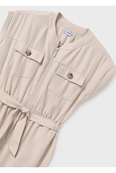 MAYORAL 10-16 Years Beige Girl's Jumpsuit - Beige