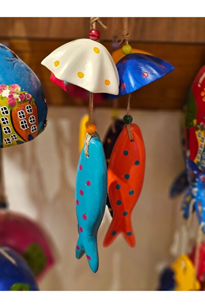 BRC El Boyama duvar, ağaç süsü balık model