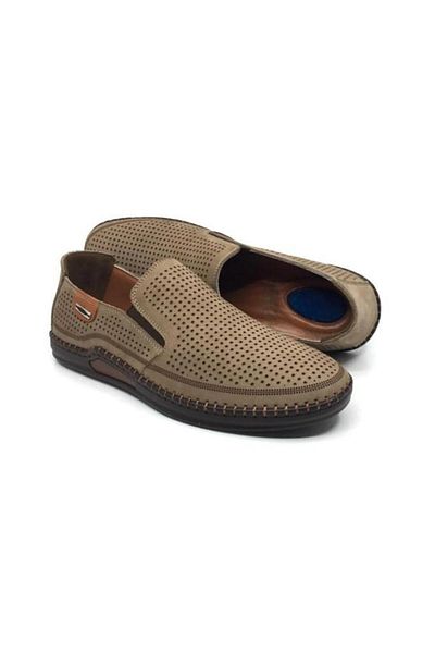 CATELLİ Мъжки ежедневни обувки Catelli 573 Ortho Pedic от естествена кожа набук
