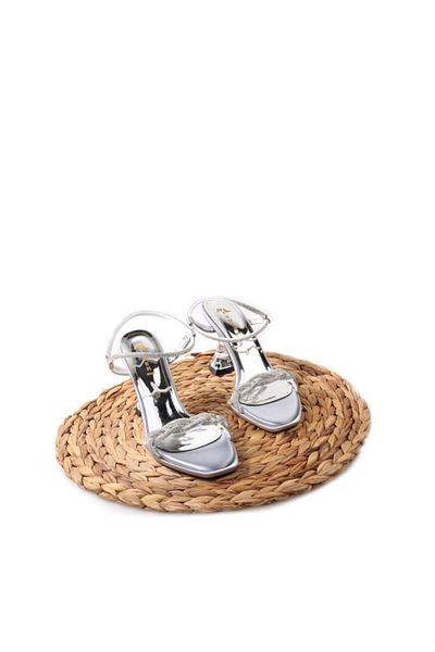 Papuçcity Tamer 02837 - Rochie de seara cu toc 8,5 Sandale dama