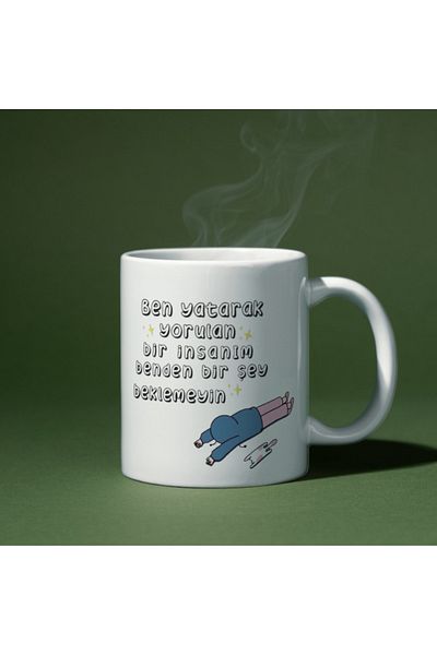 rk tasarım Fun Special Design Printed Mug
