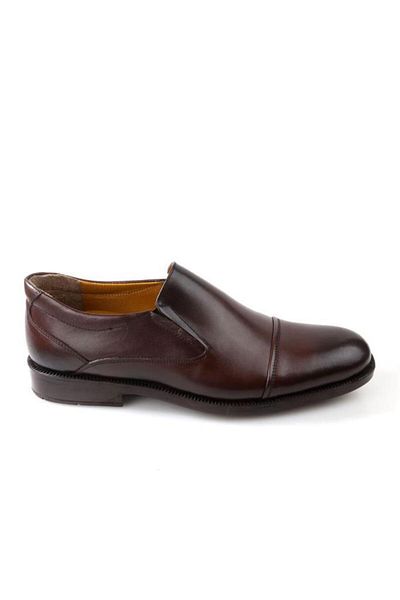 Papuçcity Ortho Pedic 02778 Ανδρικά κλιματιζόμενα παπούτσια από γνήσιο δέρμα casual