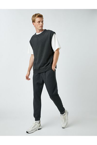 Koton Παντελόνι Jogger με κορδόνια στη μέση και τσέπες