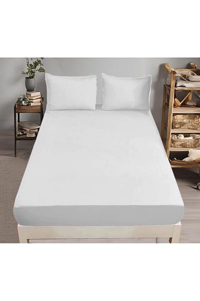Cottonest Fitted Sheet Set Cotton Double King Size180X200