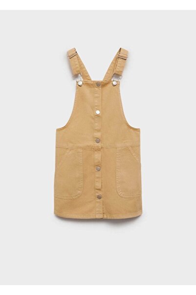 MANGO Kids Κοντό τζιν φόρεμα