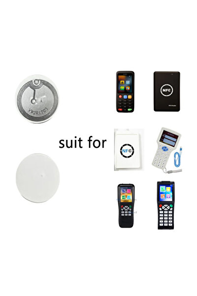 Choice 5PCS CUID Gen2 electronic tag rewritable smart key NFC clone token ISO14443 NFC changeable sticker I