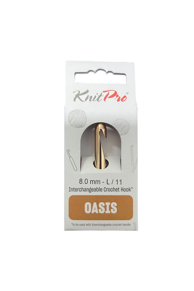 KnitPro Oasis Değiştirilebilir Tıg Ucu No: 8.00mm