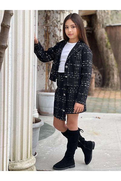 Uslukids 3 Piece Suit with Skirt and Jacket