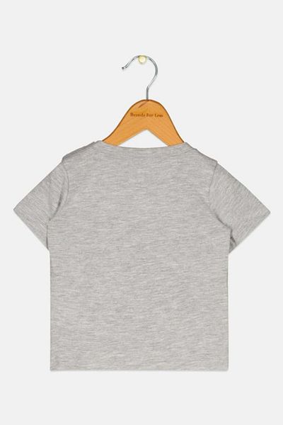 converse Toddlers Boy Graphic Print T-shirt, Grey