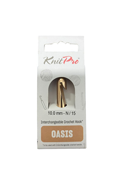 KnitPro Oasis Değiştirilebilir Tıg Ucu No: 10.00mm