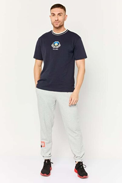 Puma Men Sportswear Fit Brand Logo Outdoor Sweatpants, Grey