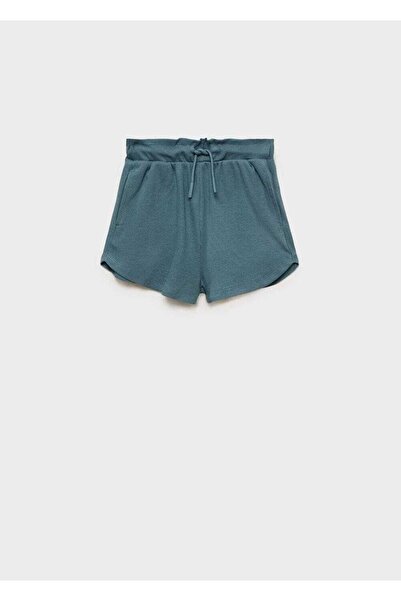 MANGO Kids Shorts mit elastischer Taille