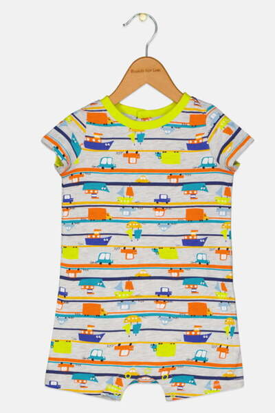 Dp Am رومبير مطبوع عليه رسومات للأولاد الصغار، متعدد الألوان