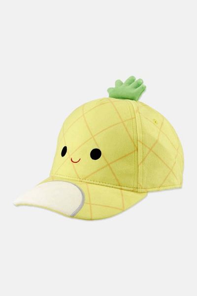 Squishmallows قبعة ماوي المحشوة للأطفال البنات، باللون الأصفر