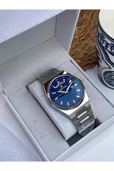 Daniel Klein Waterproof Steel Case - Men's Watch Bracelet, All Functions Active, Date