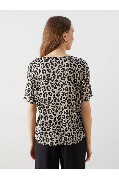 LC Waikiki Lcwaikiki Classic Crew Neck Floral Women's T-Shirt