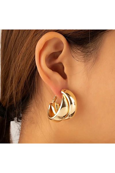 Home Trendlover Double Hoop Earrings