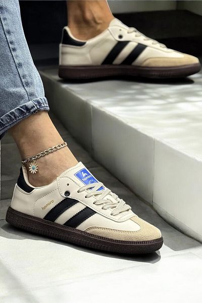 Nubbock Unisex Cream Daily Thermo Sole Άνετα αθλητικά παπούτσια NK4006