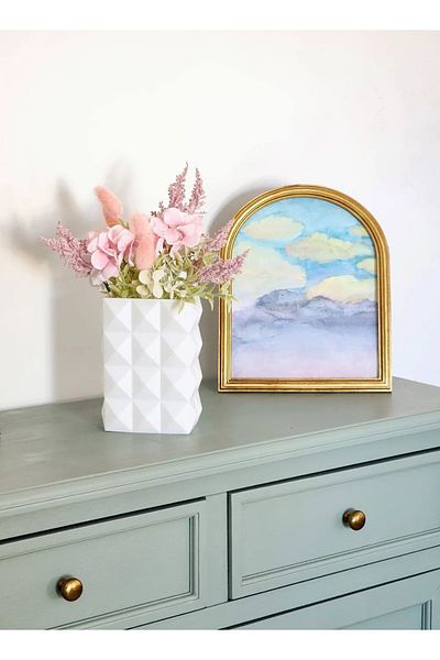 3D Brothers Sophisticated Cube Design Vase