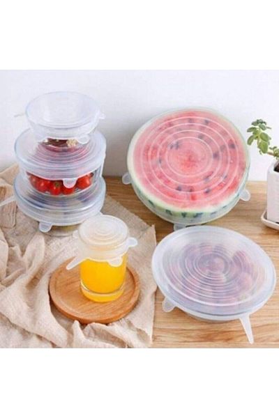 Mode Cool Storage Cap Pot Plate Pyrex Silicone Food Protector