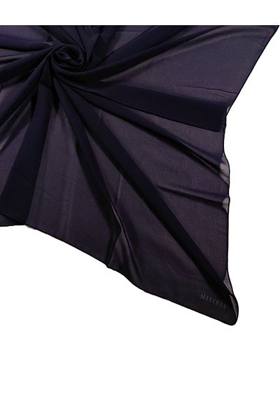mim eşarp Eșarfă Creponată 100x100 Cm - Eșarfe egiptene de culoare uni