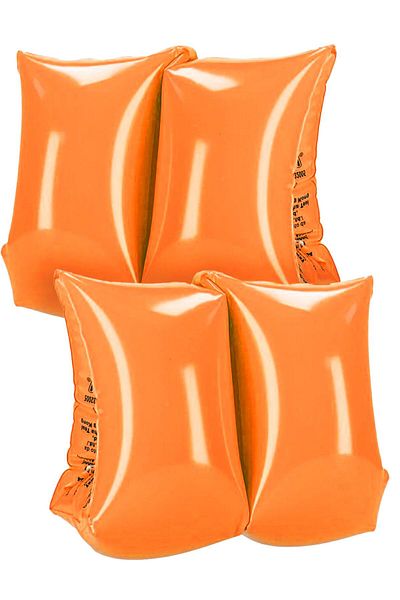 ALASTOR 3-6 سنوات 19-30 كجم أكمام سباحة برتقالية للأطفال - أكمام سباحة قابلة للنفخ لحمام السباحة