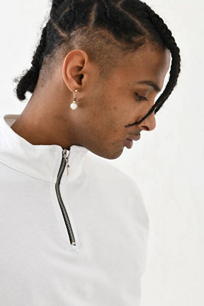 İLKCET MODA Μπλουζάκι Unisex Oversize με φερμουάρ