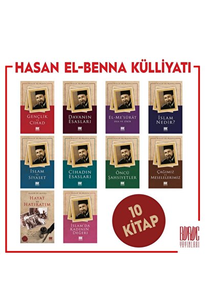 Buruc Yayınları Hasan El-benna Küllliyatı - 10 Kitap Set Takım Kutulu