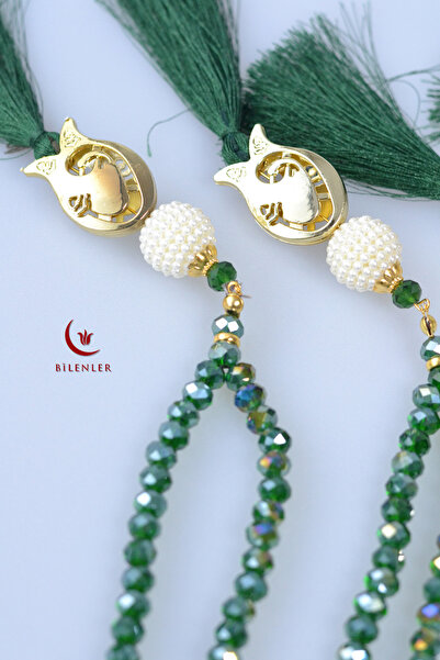 Bilenler Mărgele de rugăciune din cristal Mevlitlik pentru cadou, 1 bucată cu...