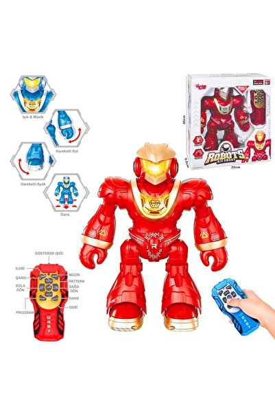 Vardem Seçtim Aldım Interaktif Dansçı Robot Kumandalı F/f Işıklı Sesli Pilli 6