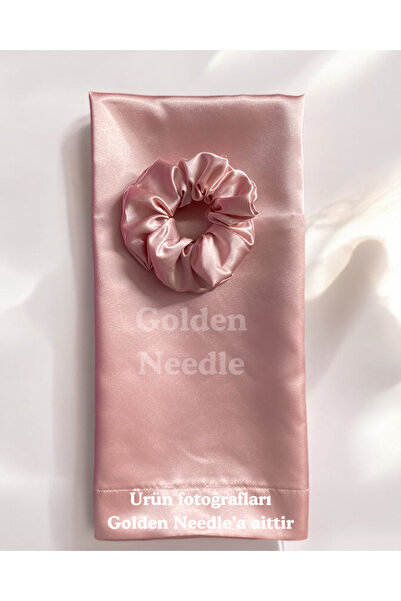 Golden Needle Kaliteli İpek Saten Yastık Kılıfı 50x70 cm, İpek Saten