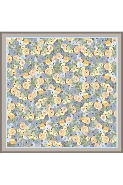 Armine Desenli Saf Ipek Sura Eşarp 9300- 03