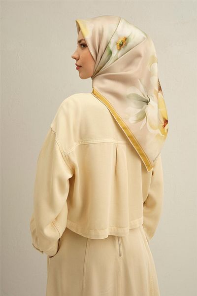 Armine Φουλάρι με σχέδιο Pure Silk Twill Μοντέλο: 9305-33