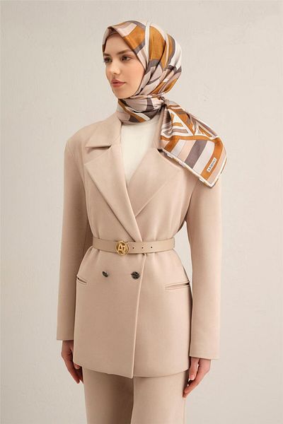 Armine Φουλάρι με σχέδιο Pure Silk Twill 9336- 83
