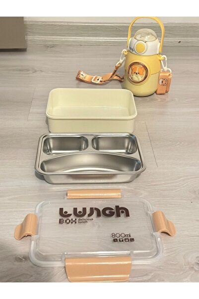 Kayra Stone Çelik takım set - Bpa free Paslanmaz çelik hem sıcak hem soğuk 12 saat yalıtımlı