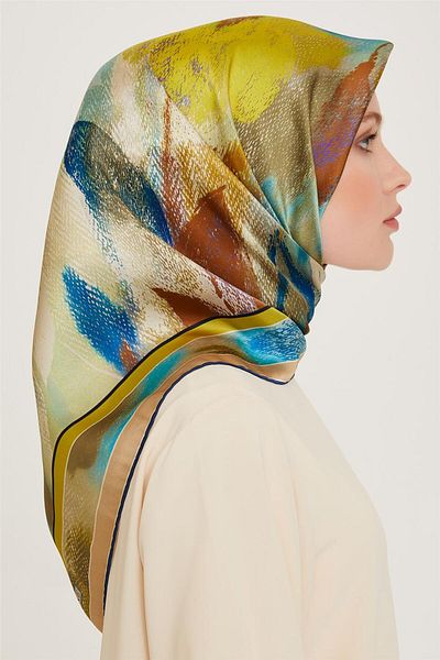 Armine Φουλάρι Twill Pure Silk 9240d 33